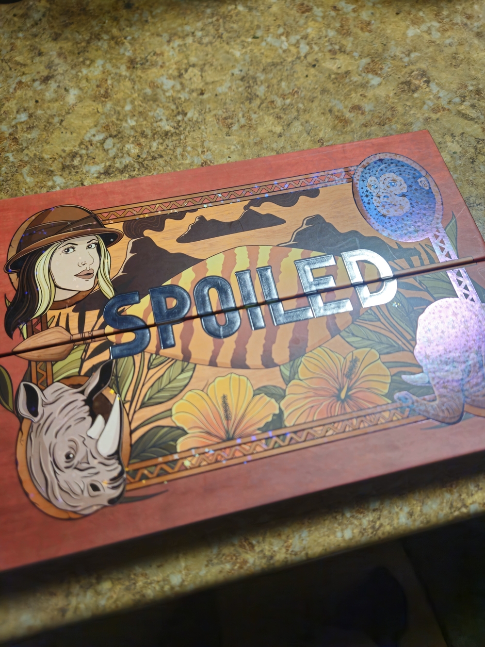 Spoiled Cosmestics. Into The Jungle Palette.